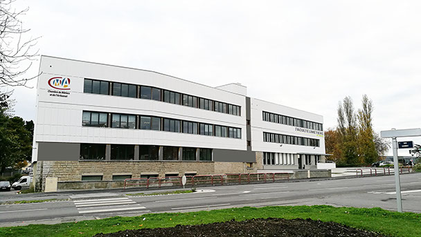 Faculté des métiers de la CMA de St Malo vu d'ensemble